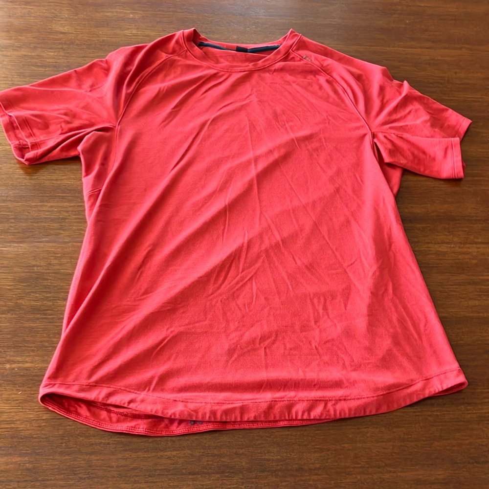 Men's Red Athletic Shirt